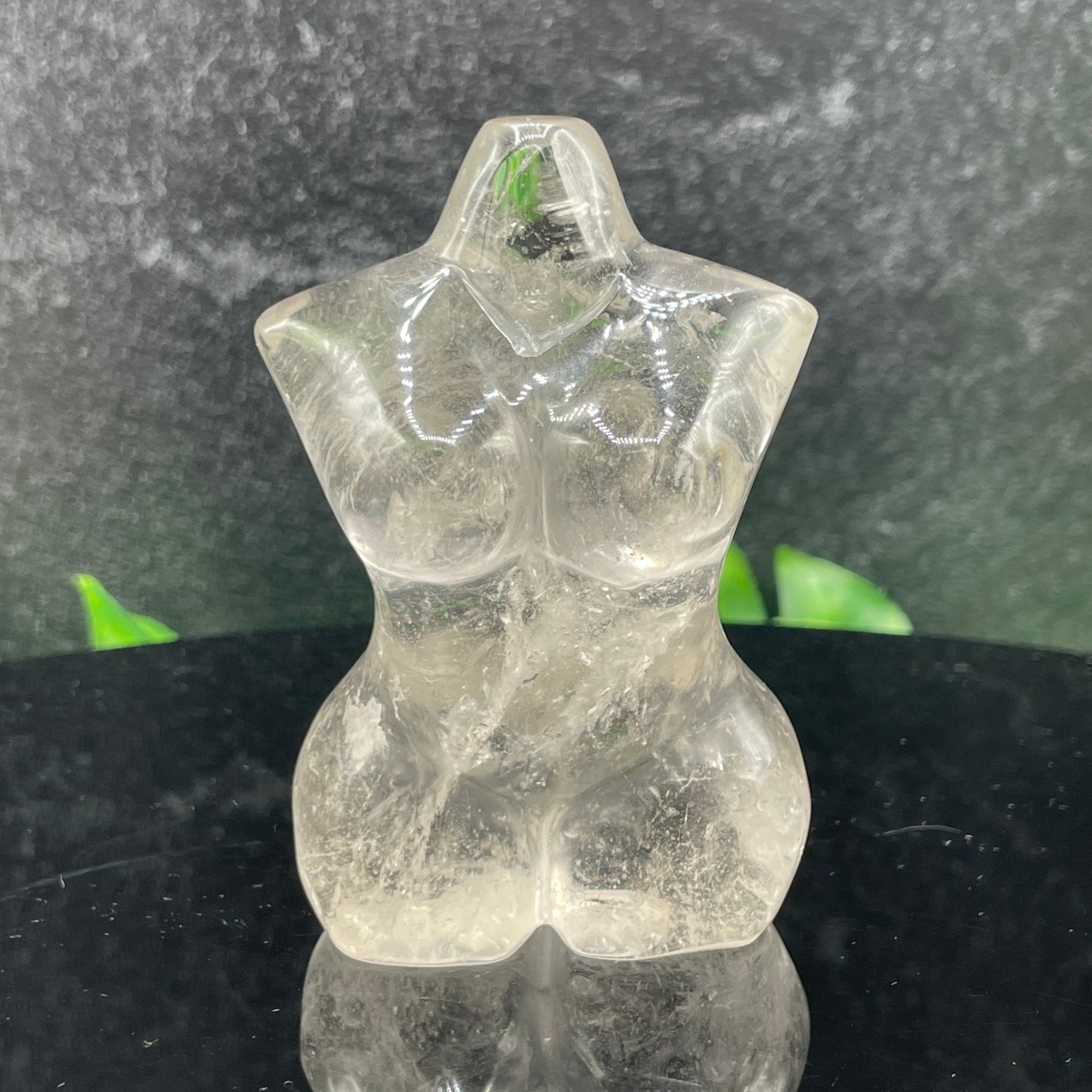 Clear Quartz Curvy Goddess Body - Sage & Magic