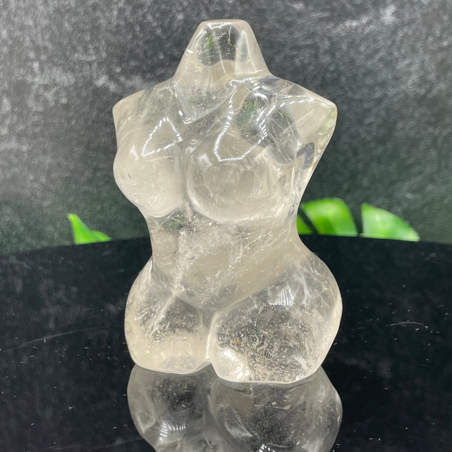 Clear Quartz Curvy Goddess Body - Sage & Magic