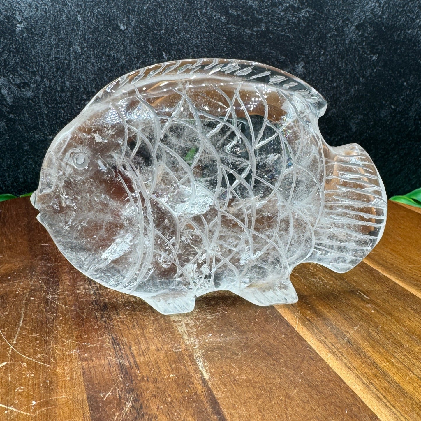 Clear Quartz Fish - Sage & Magic