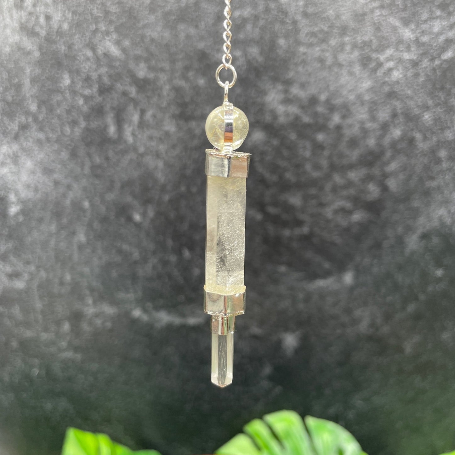 Clear Quartz Generator Pendulum - Sage & Magic