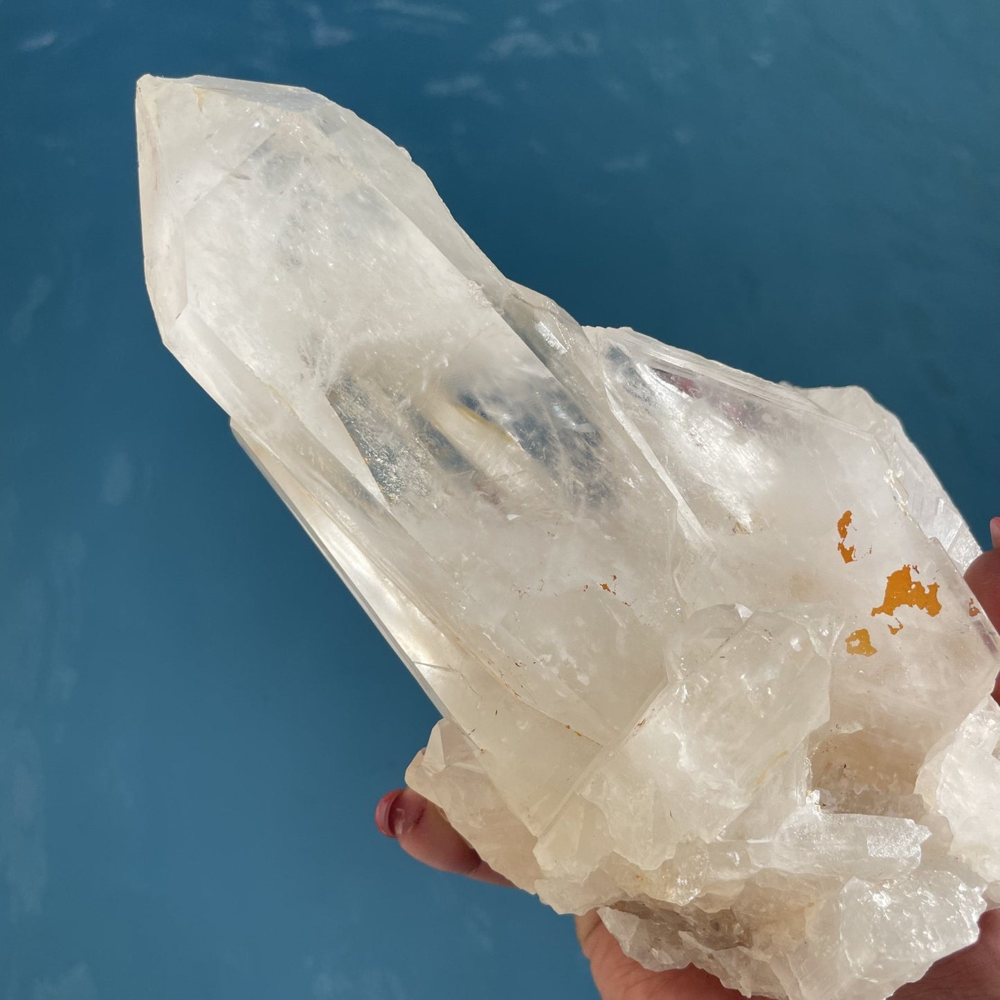 Clear Quartz Point Cluster - Sage & Magic