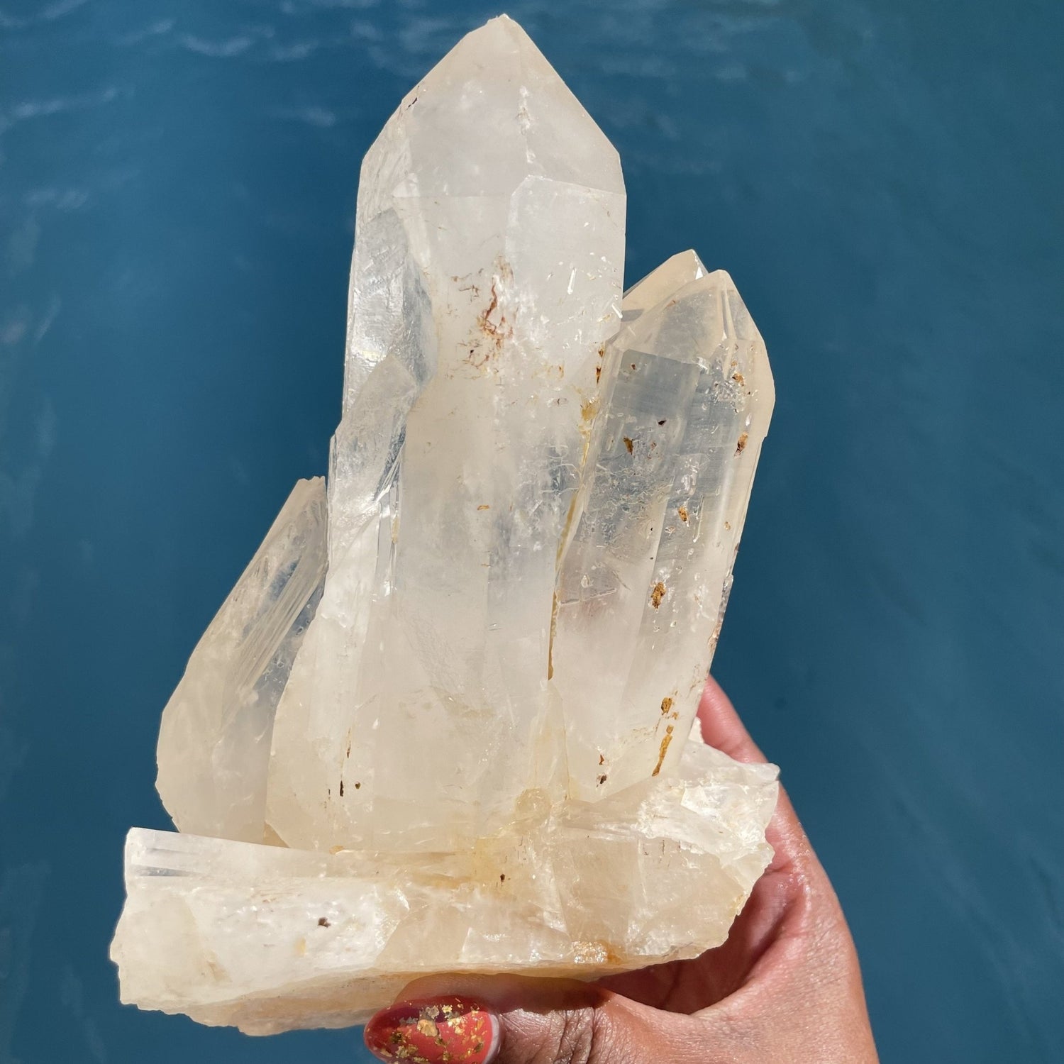 Clear Quartz Point Cluster - Sage & Magic