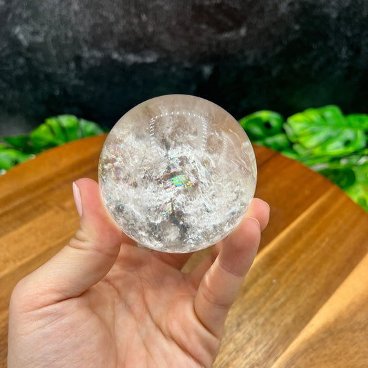 Clear Quartz Sphere - Sage & Magic