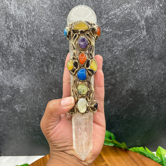 Clear Quartz Wand - Sage & Magic