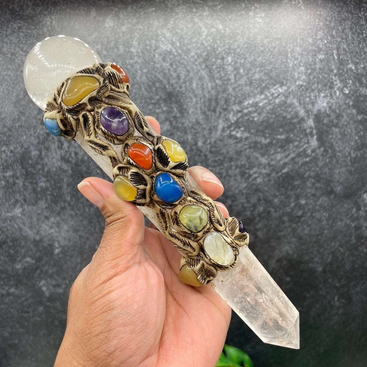 Clear Quartz Wand - Sage & Magic