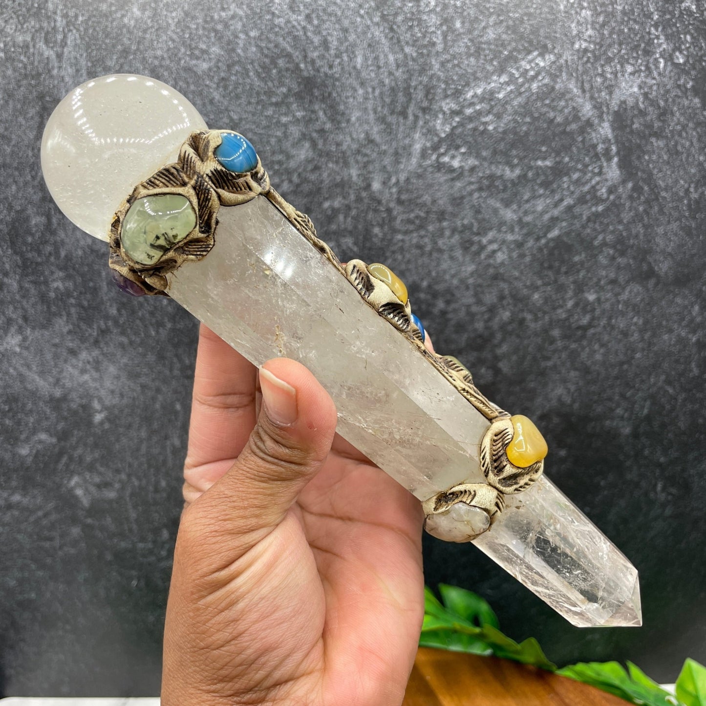 Clear Quartz Wand - Sage & Magic