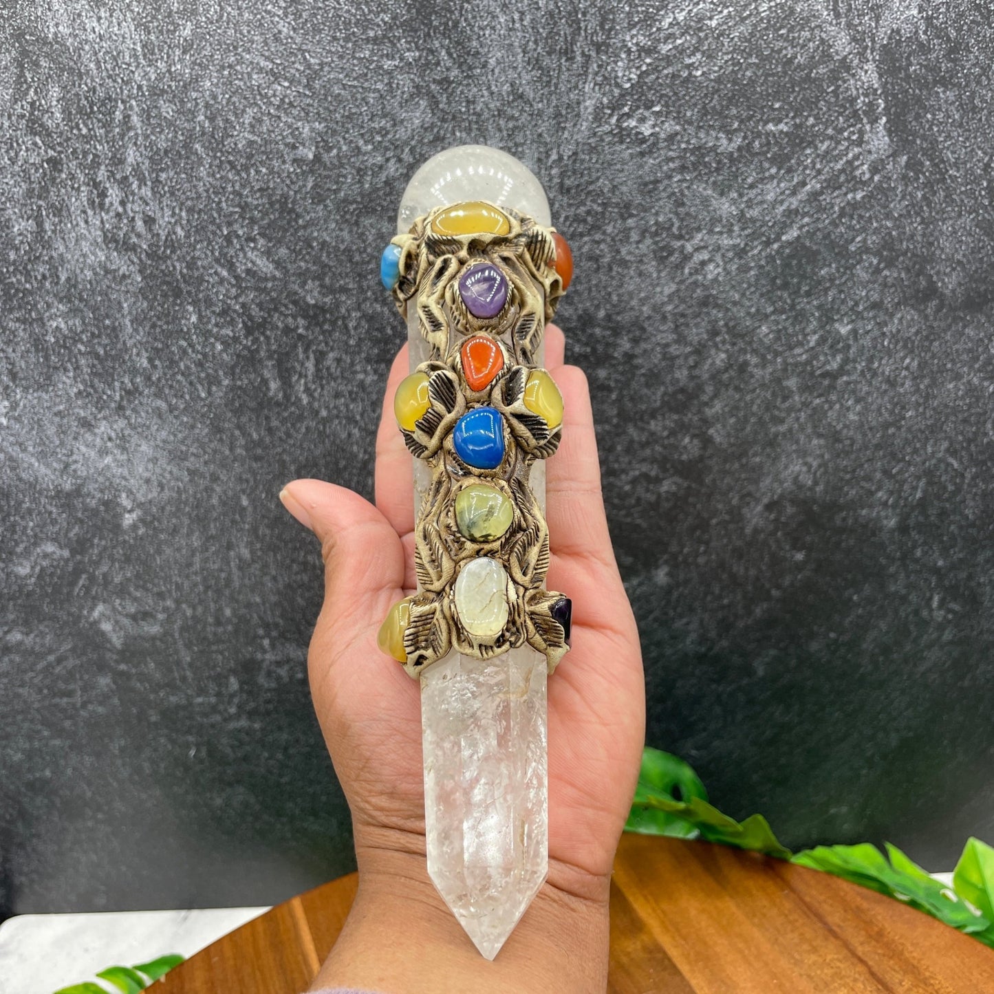 Clear Quartz Wand - Sage & Magic