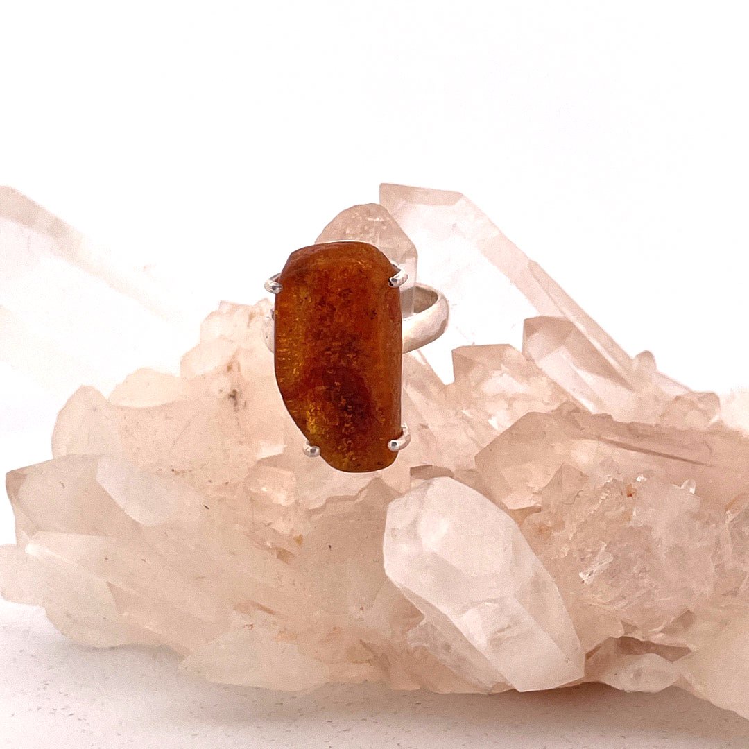 Copal Amber S925 Ring - Sage & Magic