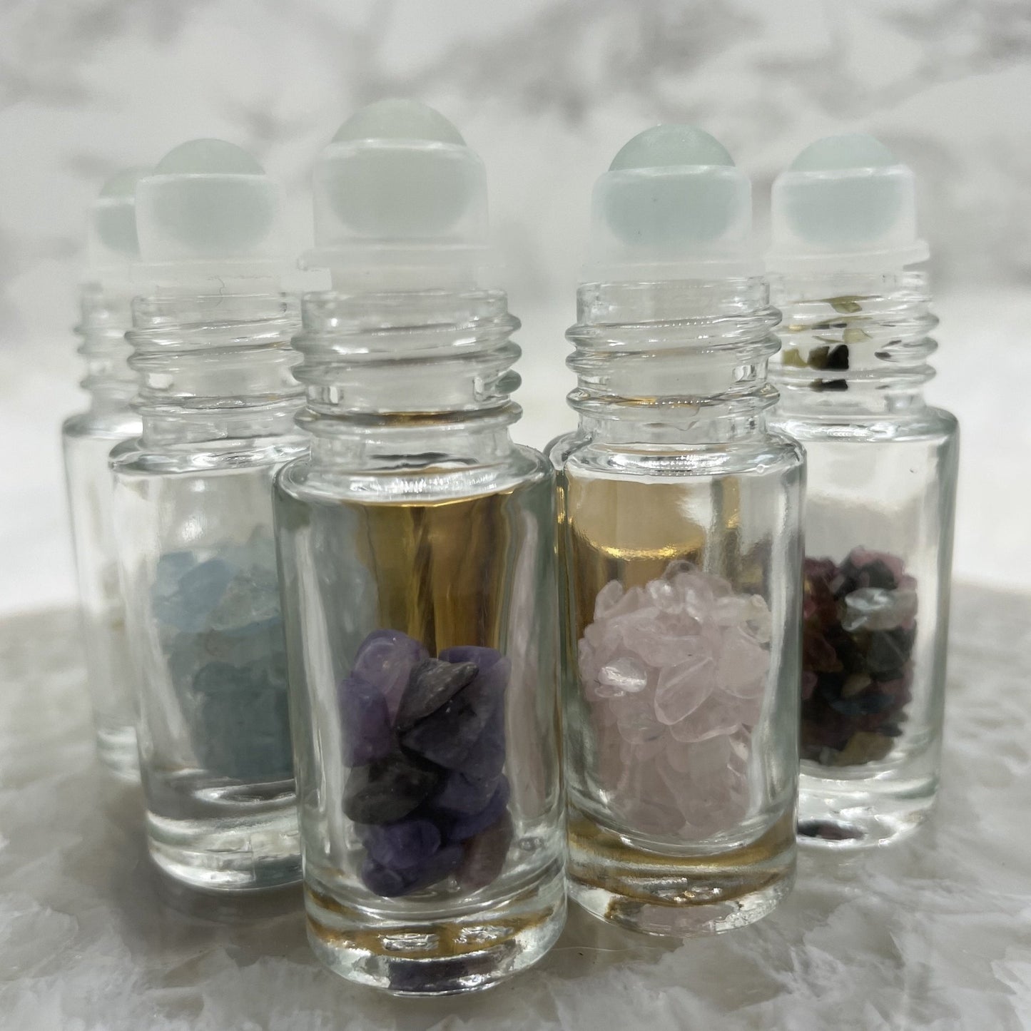 Crystal Chip Mini Roller Bottle - Sage & Magic