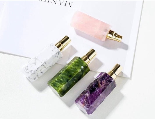 Crystal Perfume Bottle - Sage & Magic