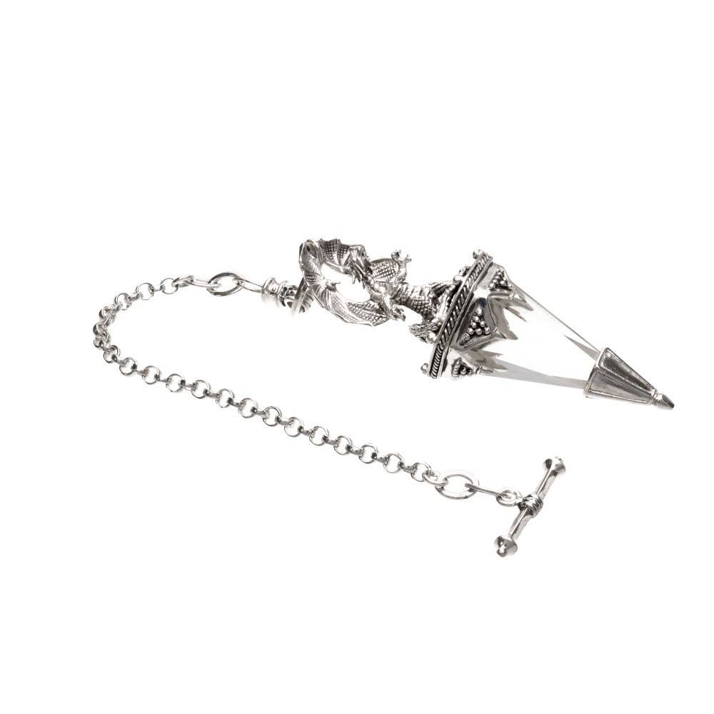 Gotland Dragon Pendulum in 925 Sterling Silver