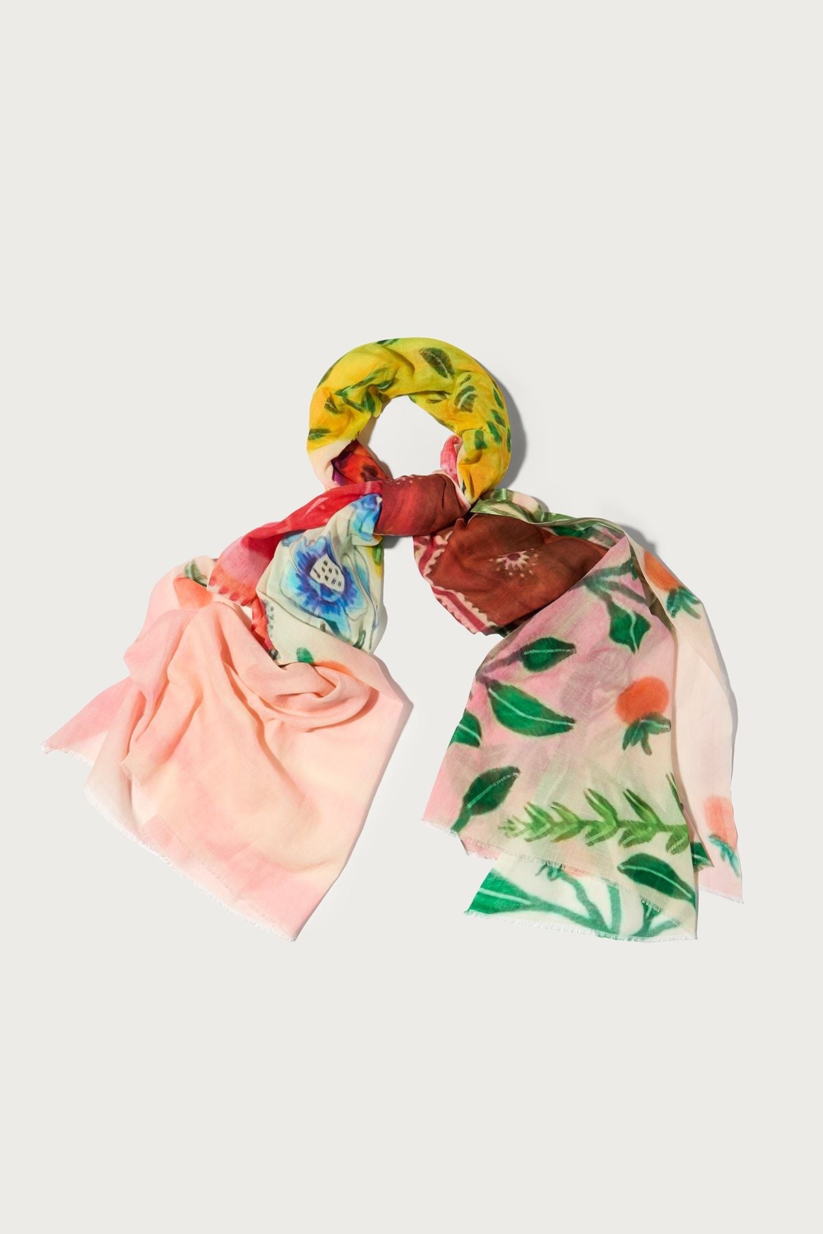 Patchwork Printed Scarf