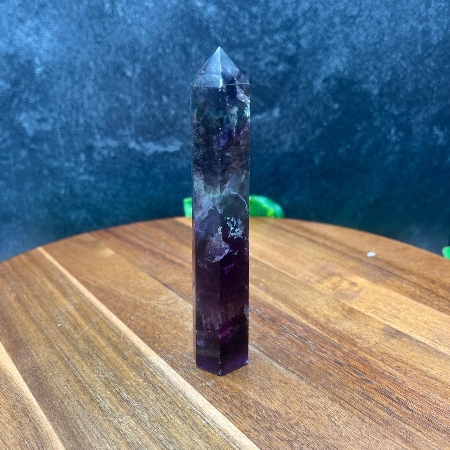 Dark Rainbow Fluorite Tower - Sage & Magic