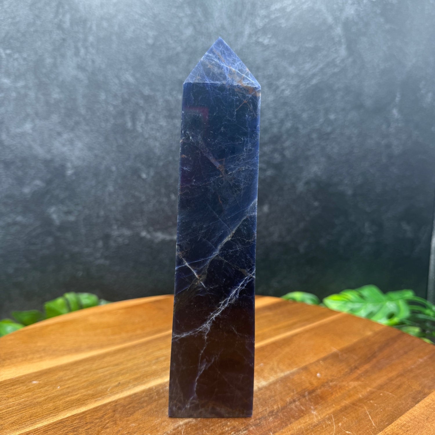 Deep Blue Sodalite 4 Sided Tower - Sage & Magic