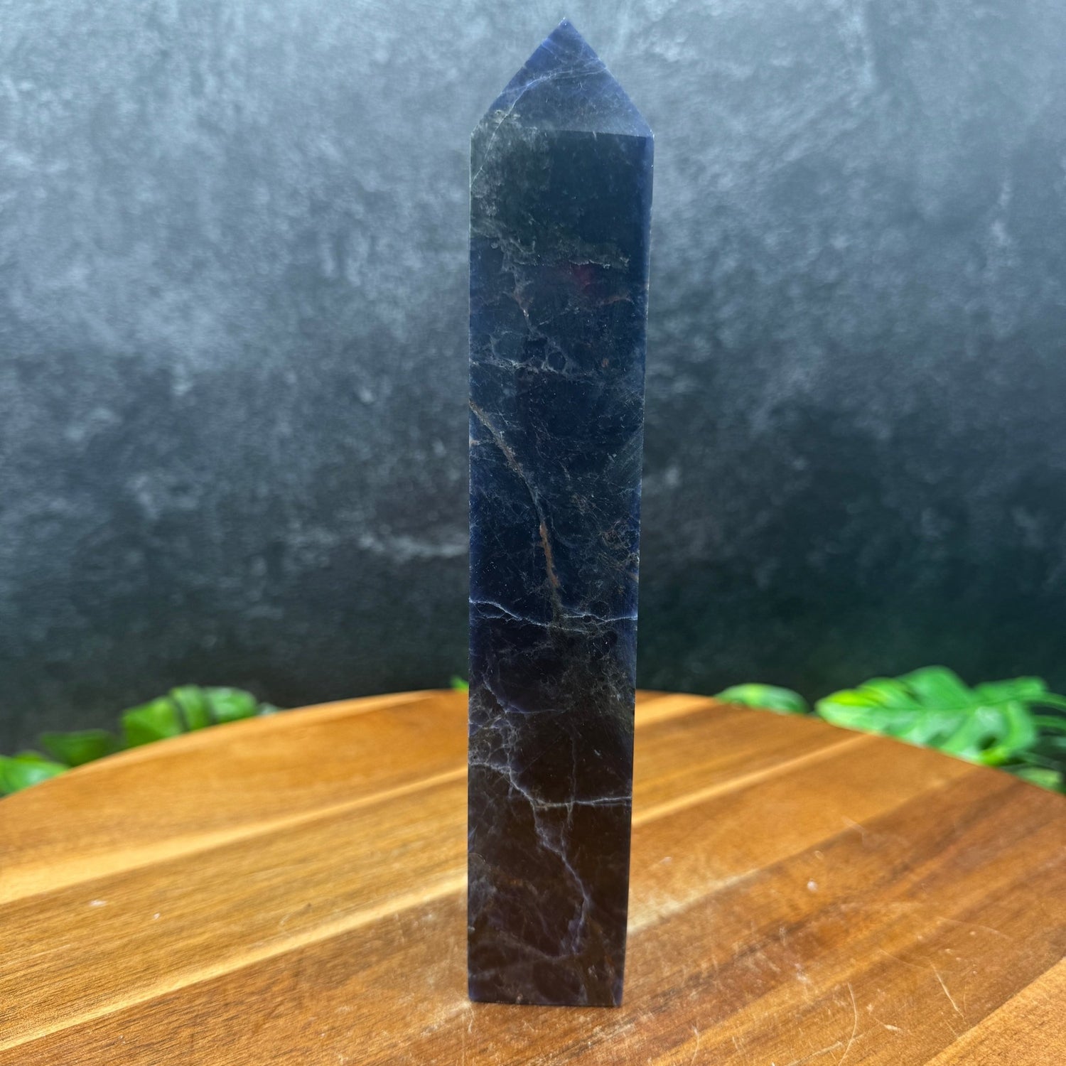 Deep Blue Sodalite 4 Sided Tower - Sage & Magic