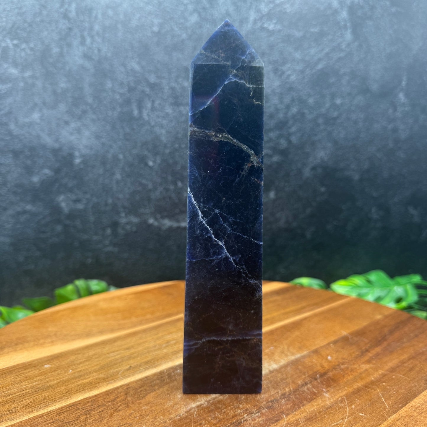 Deep Blue Sodalite 4 Sided Tower - Sage & Magic