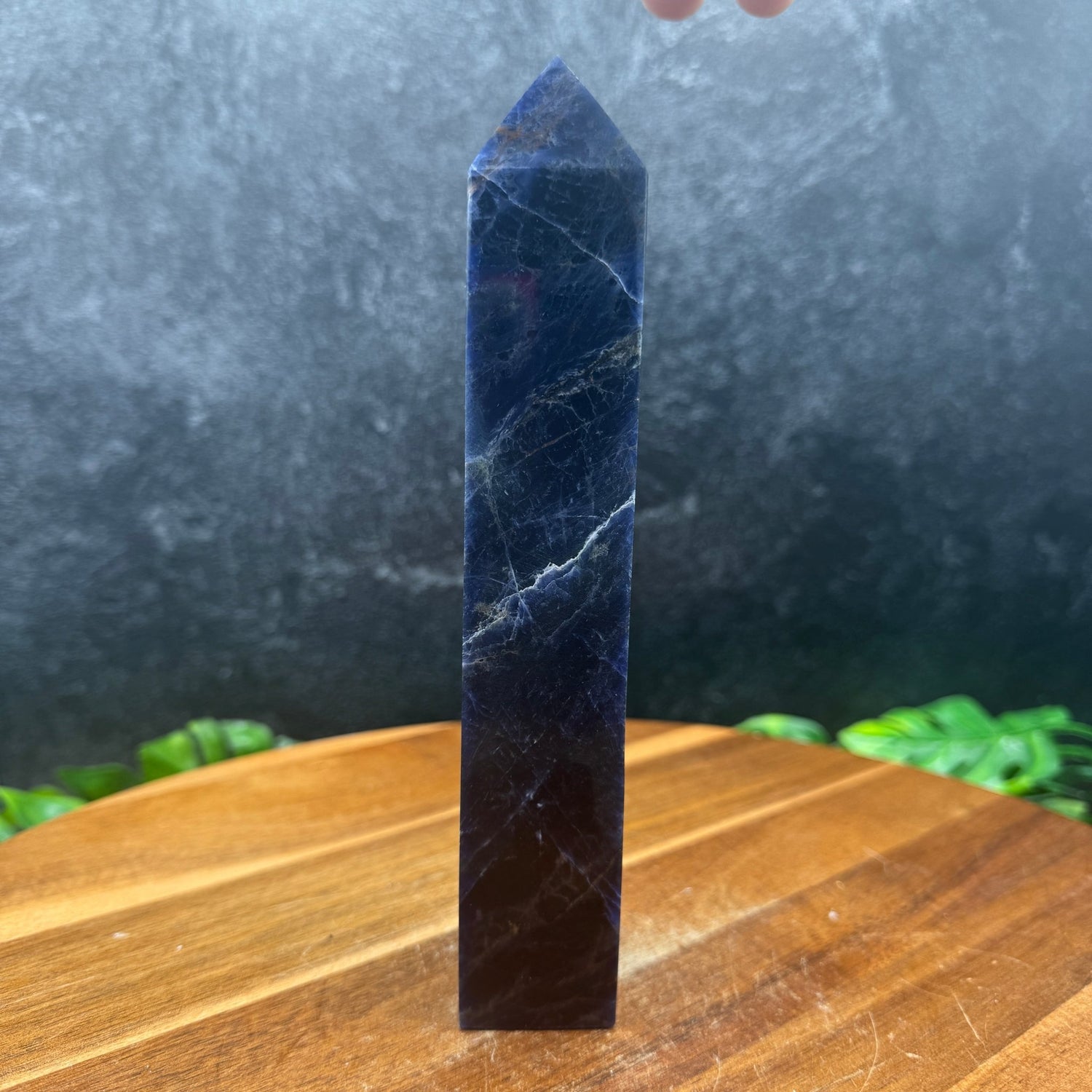 Deep Blue Sodalite 4 Sided Tower - Sage & Magic