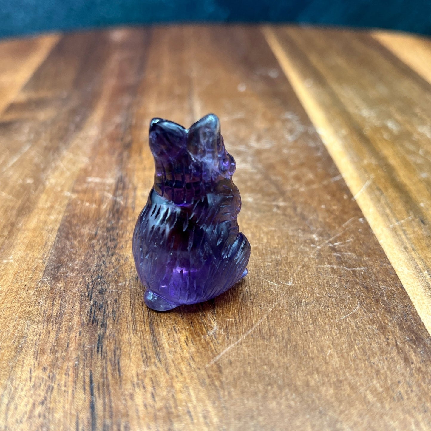 Deep Purple Amethyst Bunny - Sage & Magic