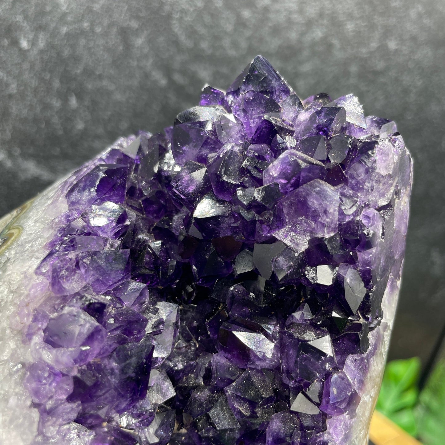 Deep Purple Amethyst Stalactite Cluster - Sage & Magic