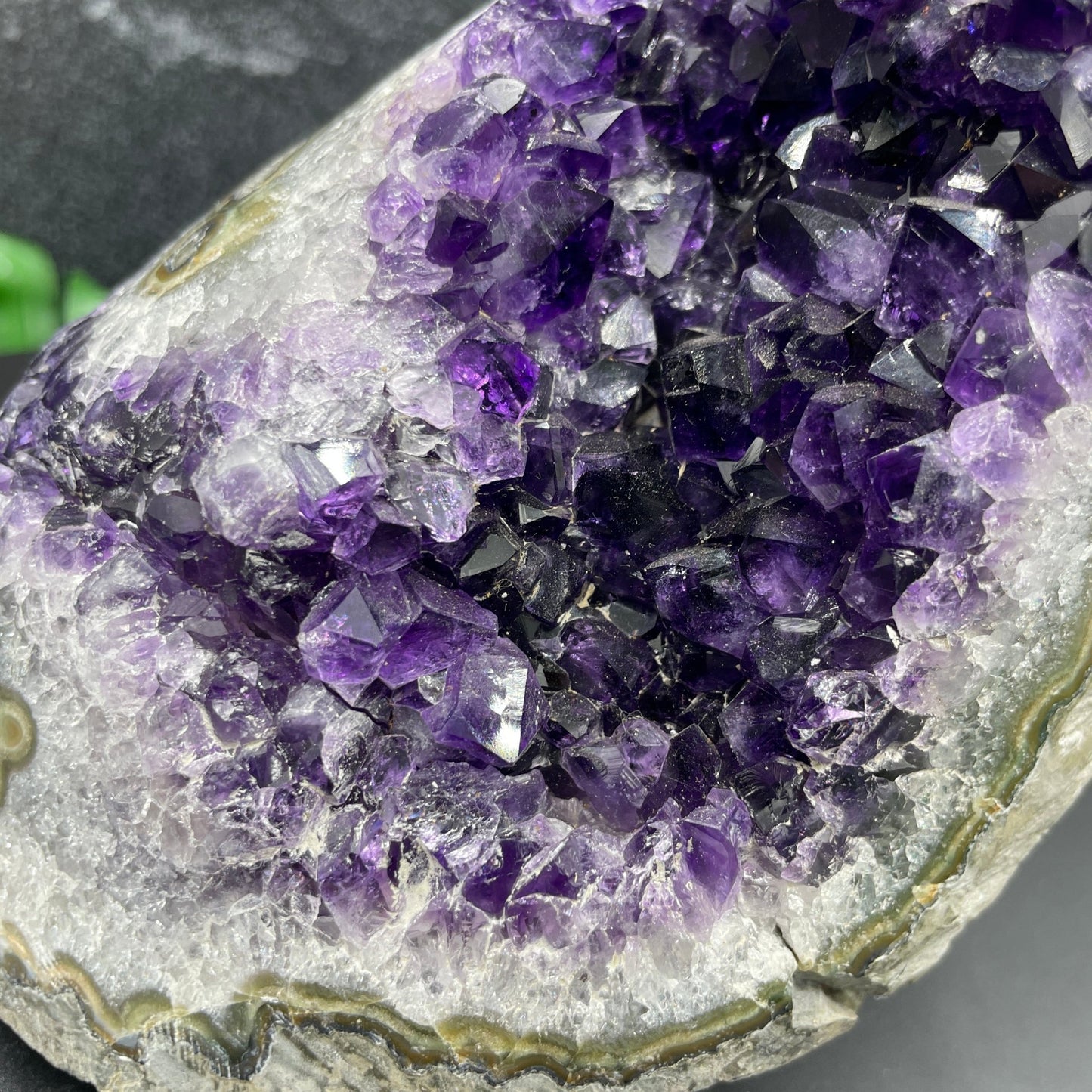 Deep Purple Amethyst Stalactite Cluster - Sage & Magic