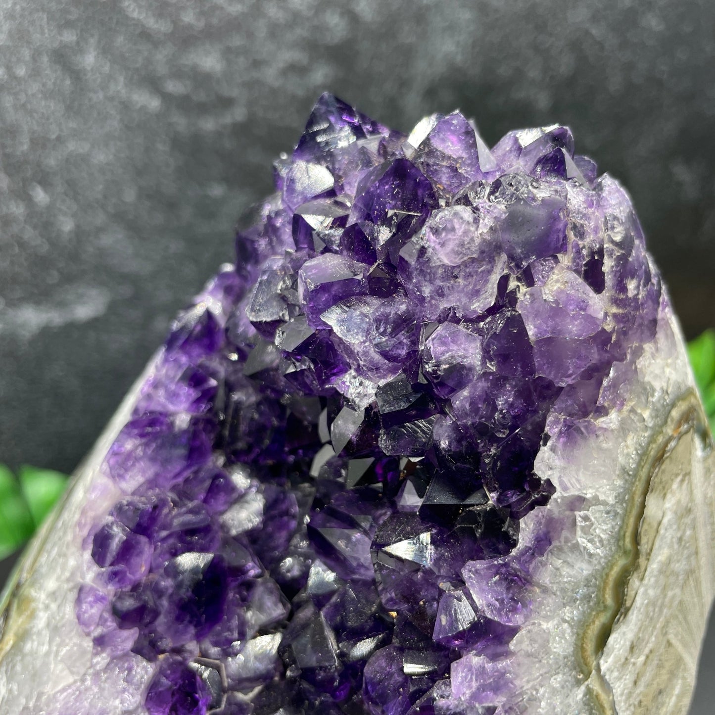 Deep Purple Amethyst Stalactite Cluster - Sage & Magic