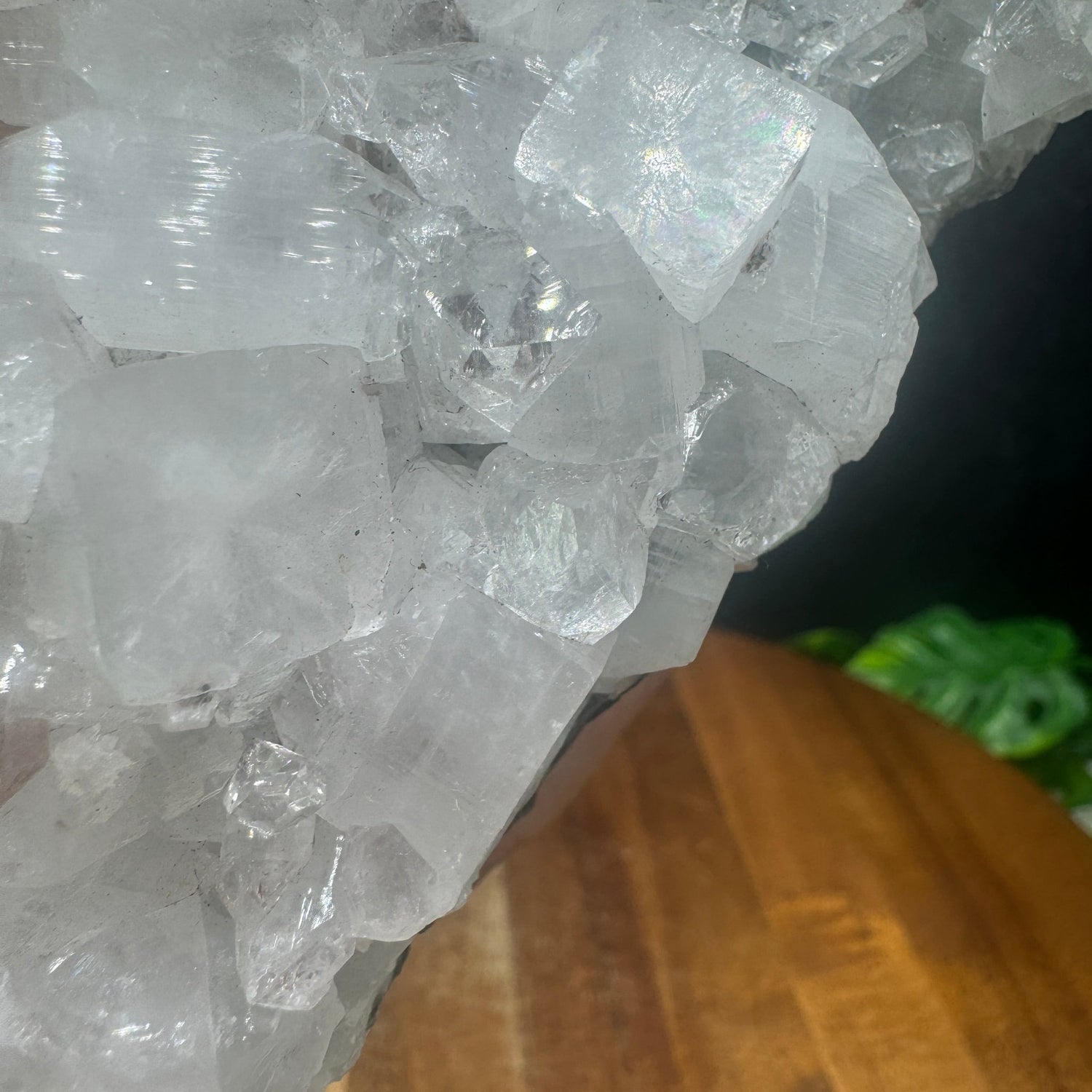 Diamond Apophyllite Cluster - Sage & Magic