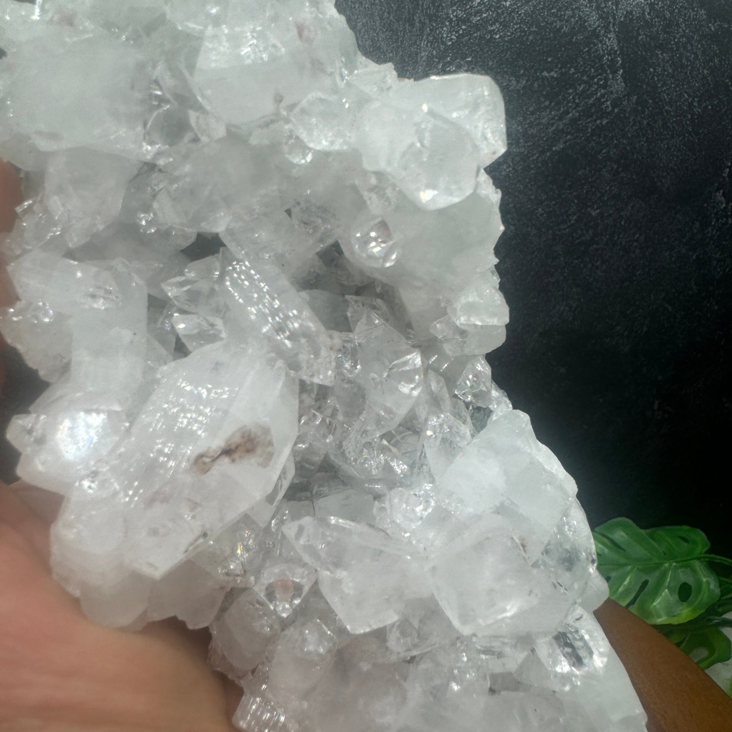 Diamond Apophyllite Cluster - Sage & Magic