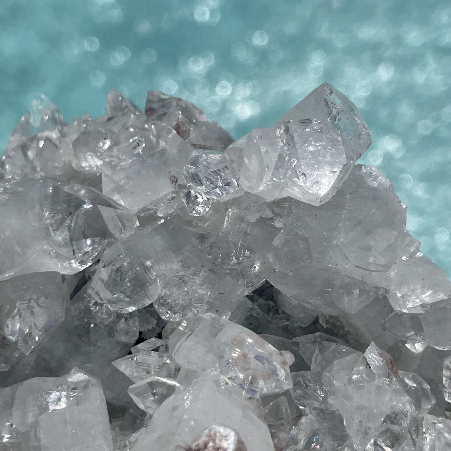 Diamond Apophyllite Cluster - Sage & Magic