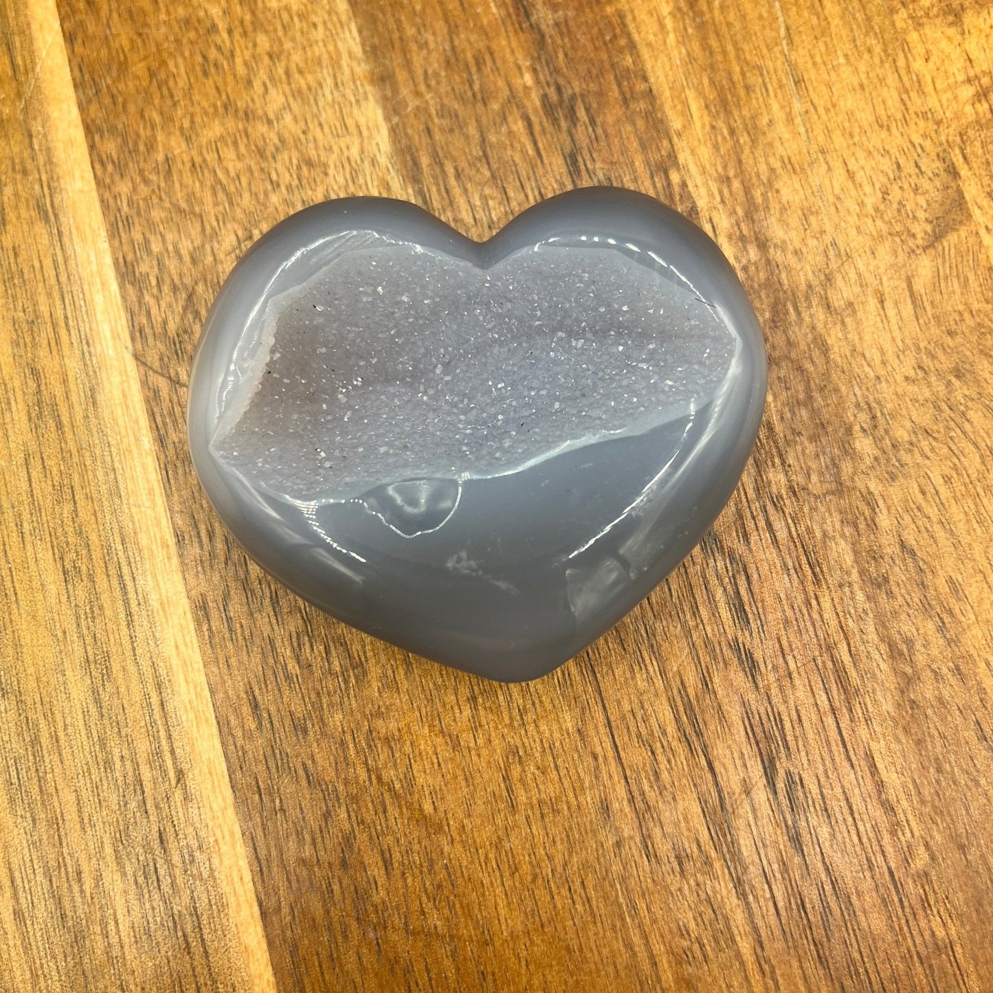 Druzy Agate Heart - Sage & Magic