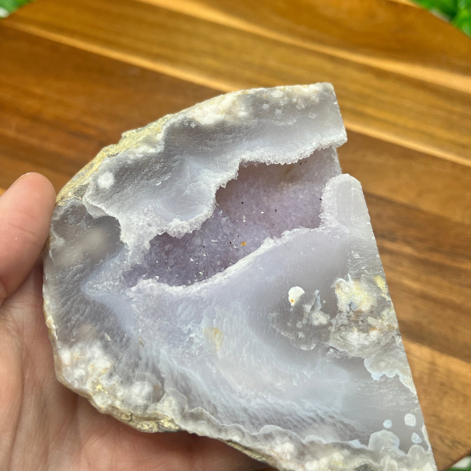 Druzy Flower Amethyst Slab - Sage & Magic