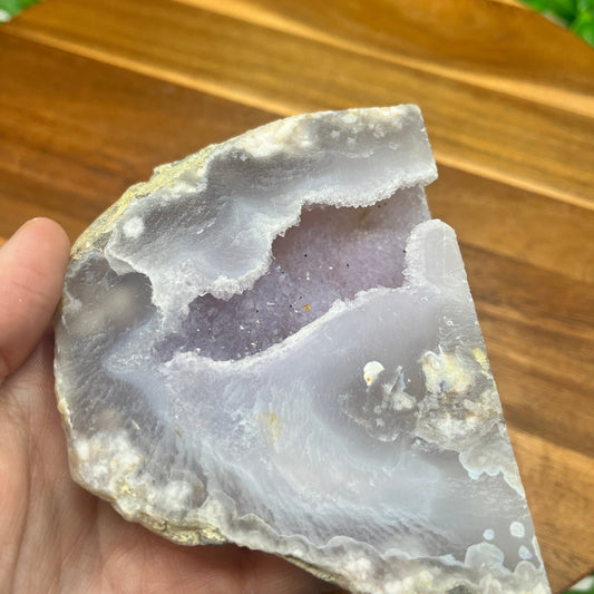 Druzy Flower Amethyst Slab - Sage & Magic