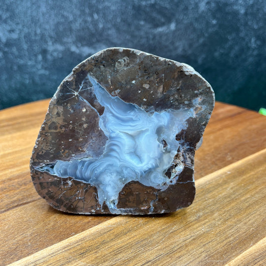 Druzy Mist Agate Geode - Sage & Magic