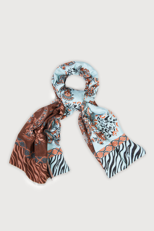 Animal Paisley Reversible Scarf