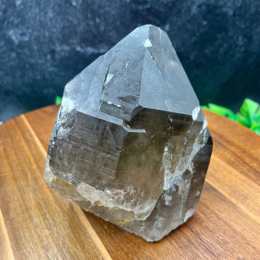 Etched Smoky Quartz Point - Sage & Magic