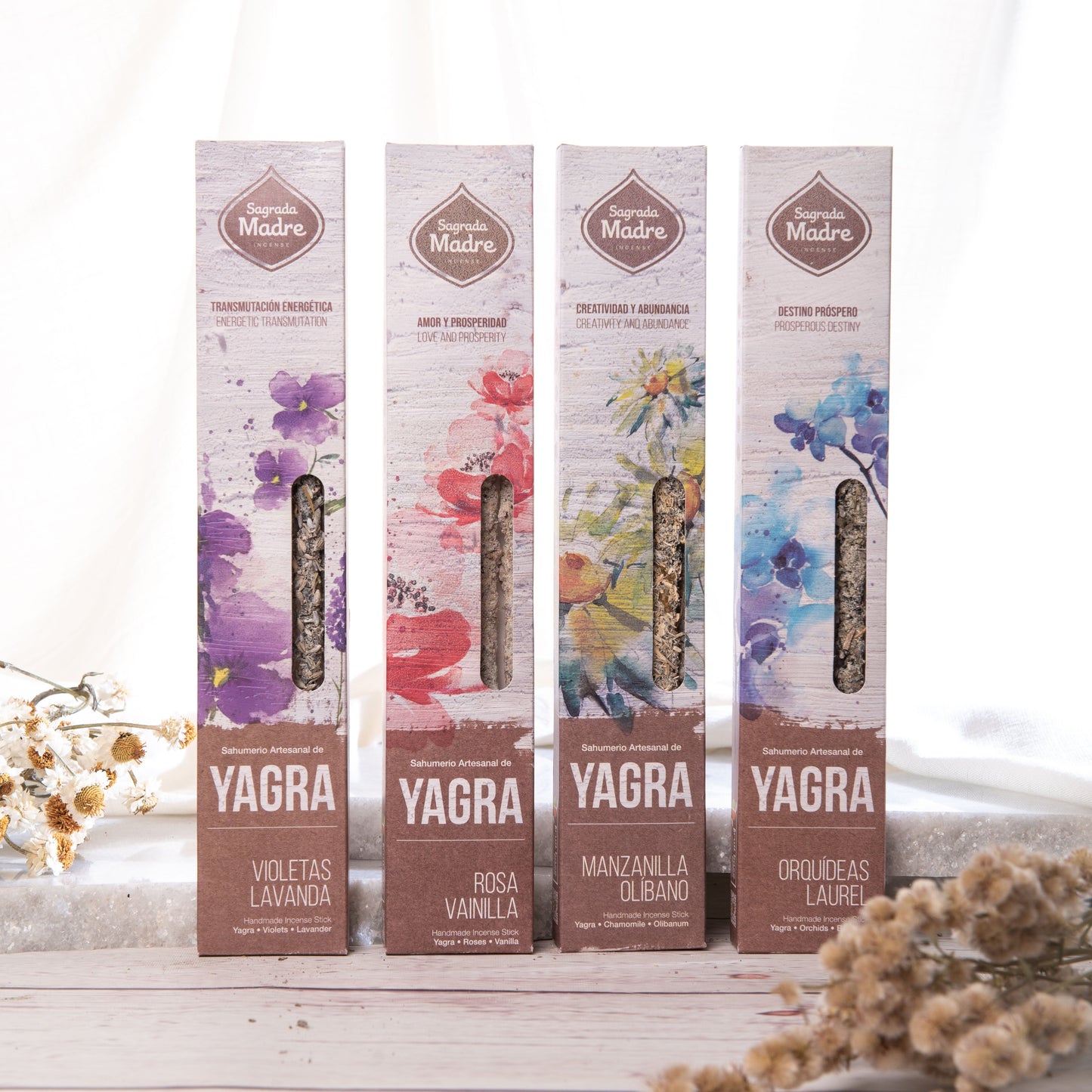Flower Yagra Incense Blends