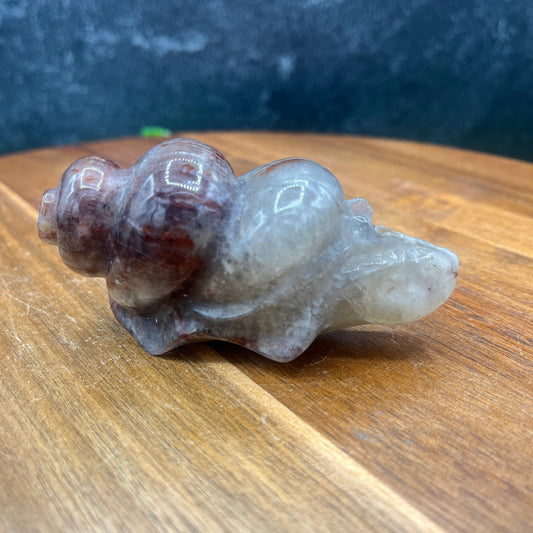 Fire Quartz Snail - Sage & Magic