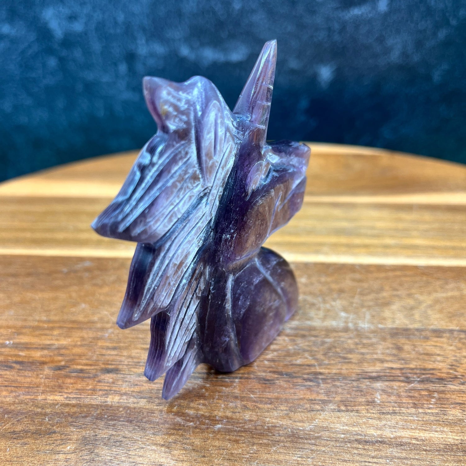 Flashy Gem Lepidolite Unicorn - Sage & Magic