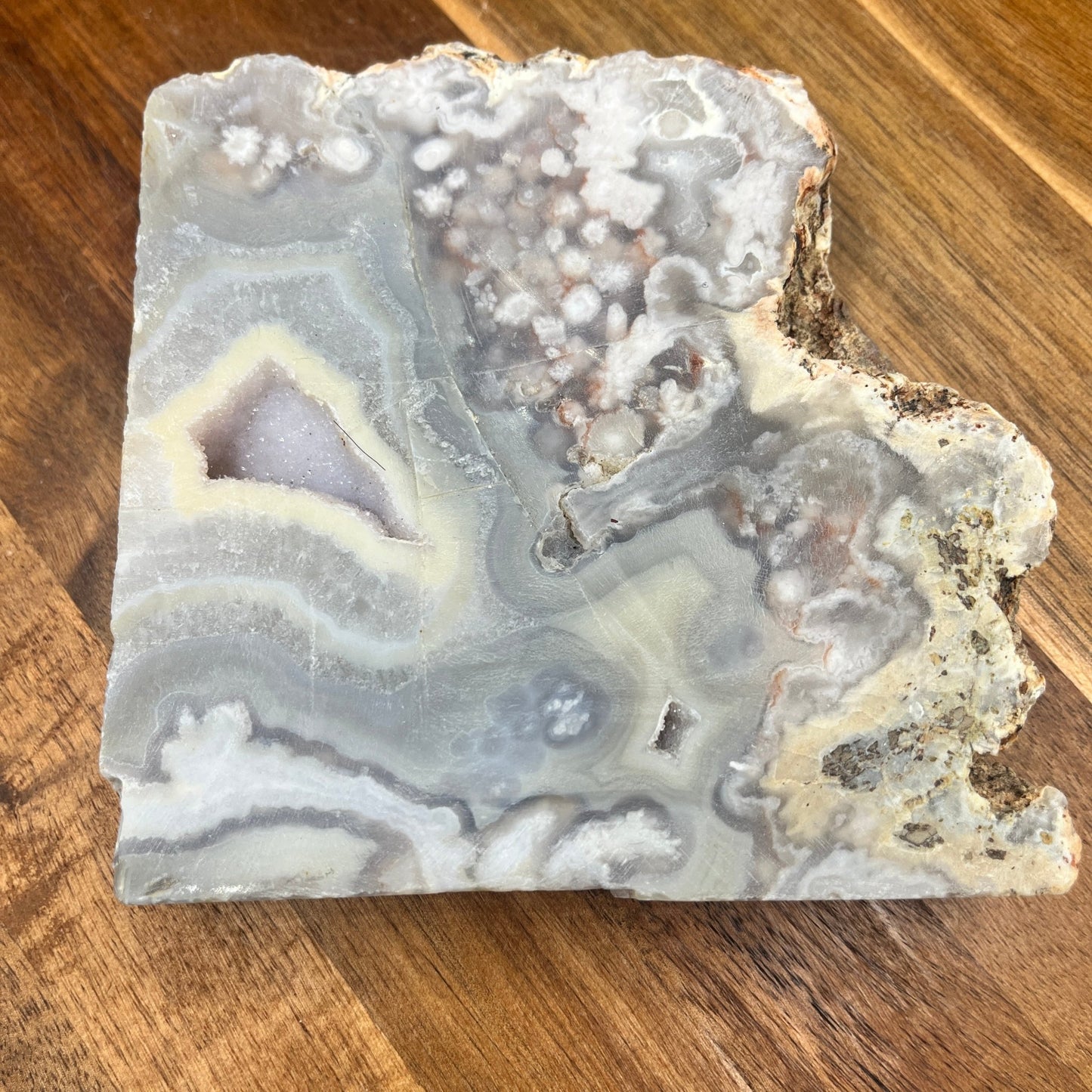 Flower Agate Slab - Sage & Magic