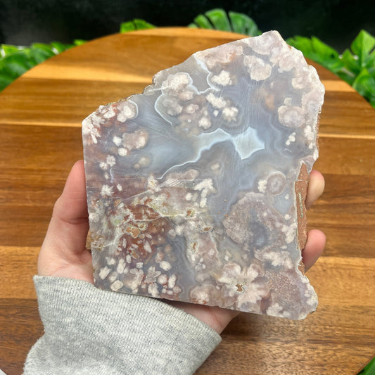 Flower Agate Slab - Sage & Magic