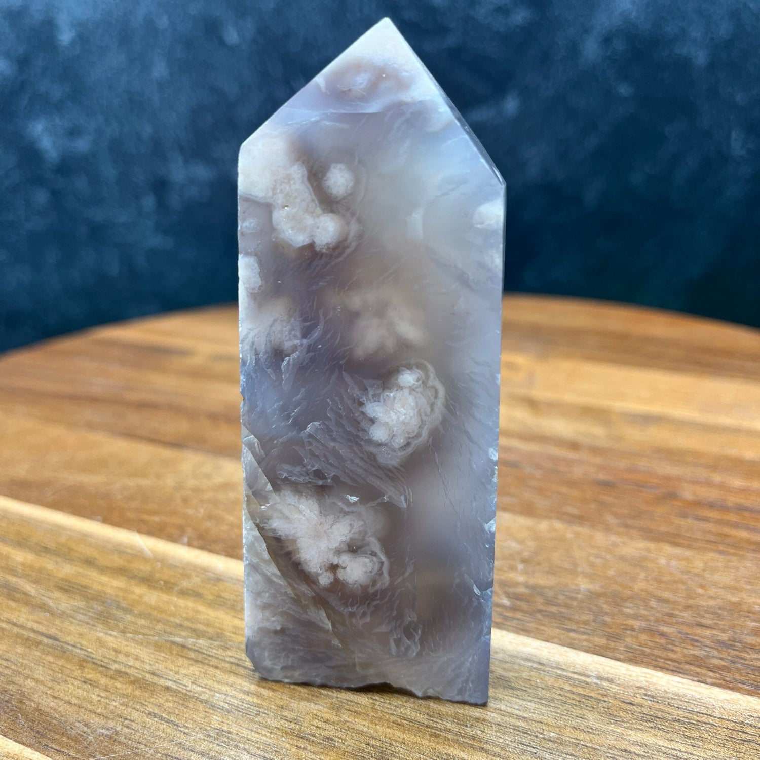 Flower Agate Tower Slab - Sage & Magic