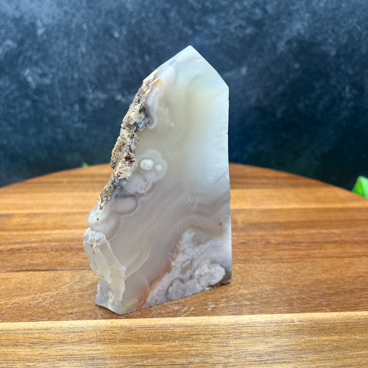 Flower Agate Tower Slab - Sage & Magic