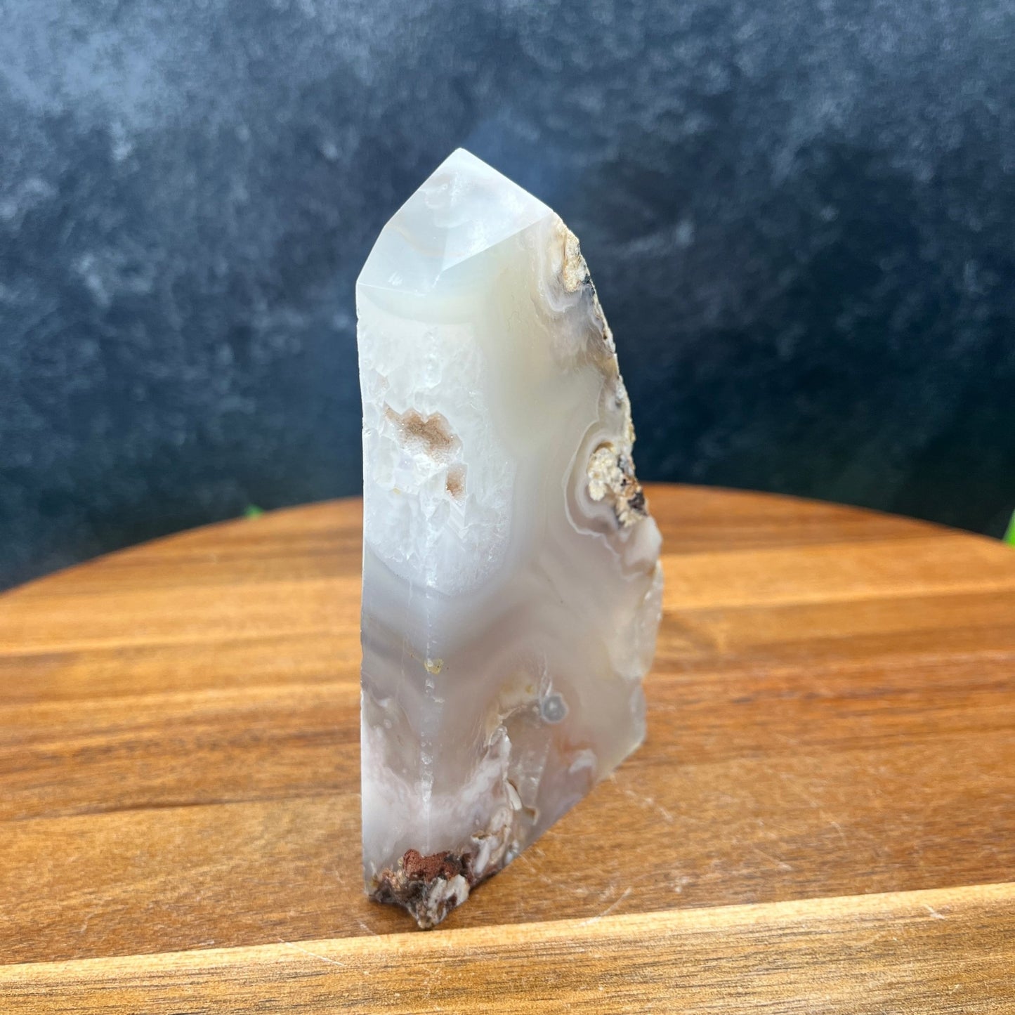 Flower Agate Tower Slab - Sage & Magic