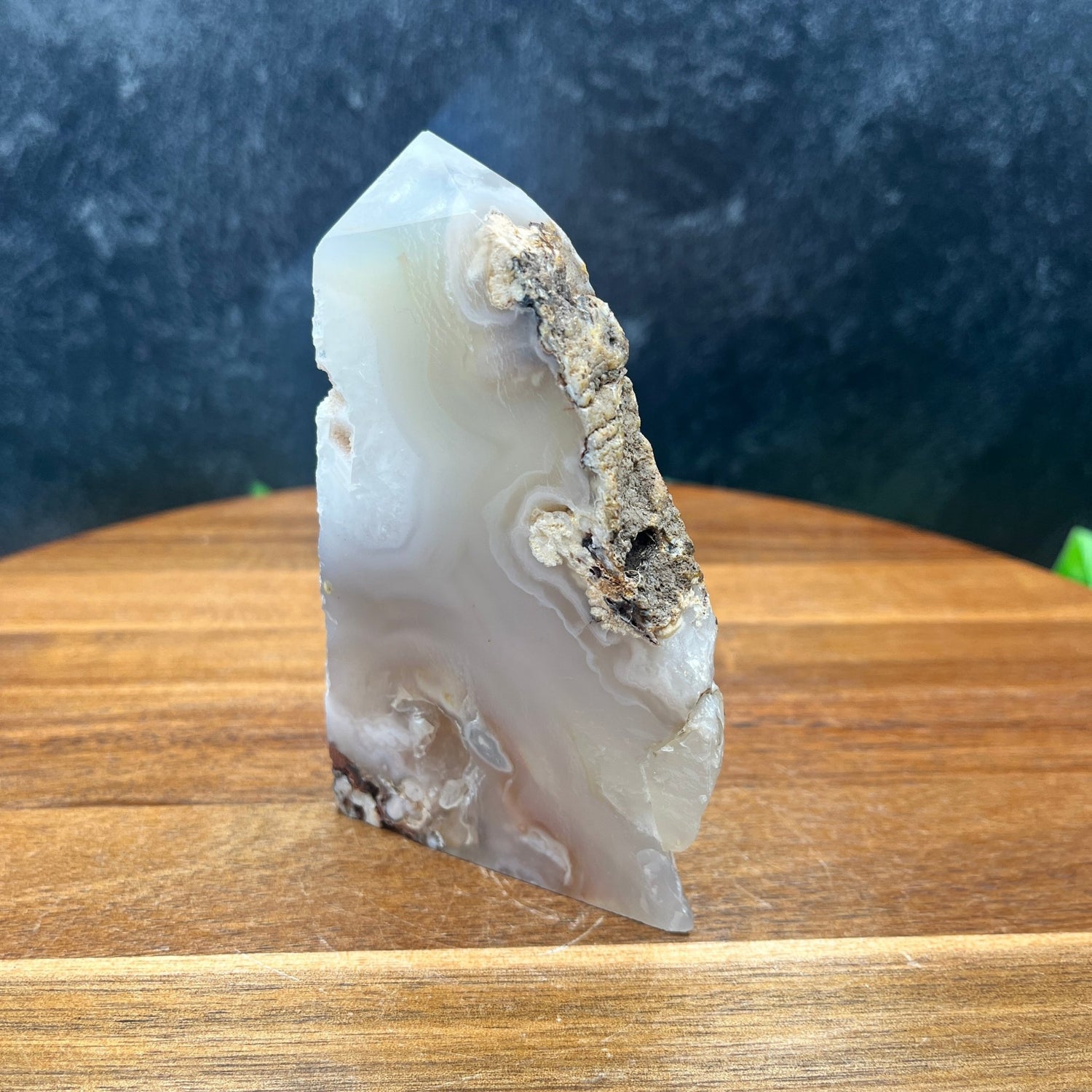 Flower Agate Tower Slab - Sage & Magic