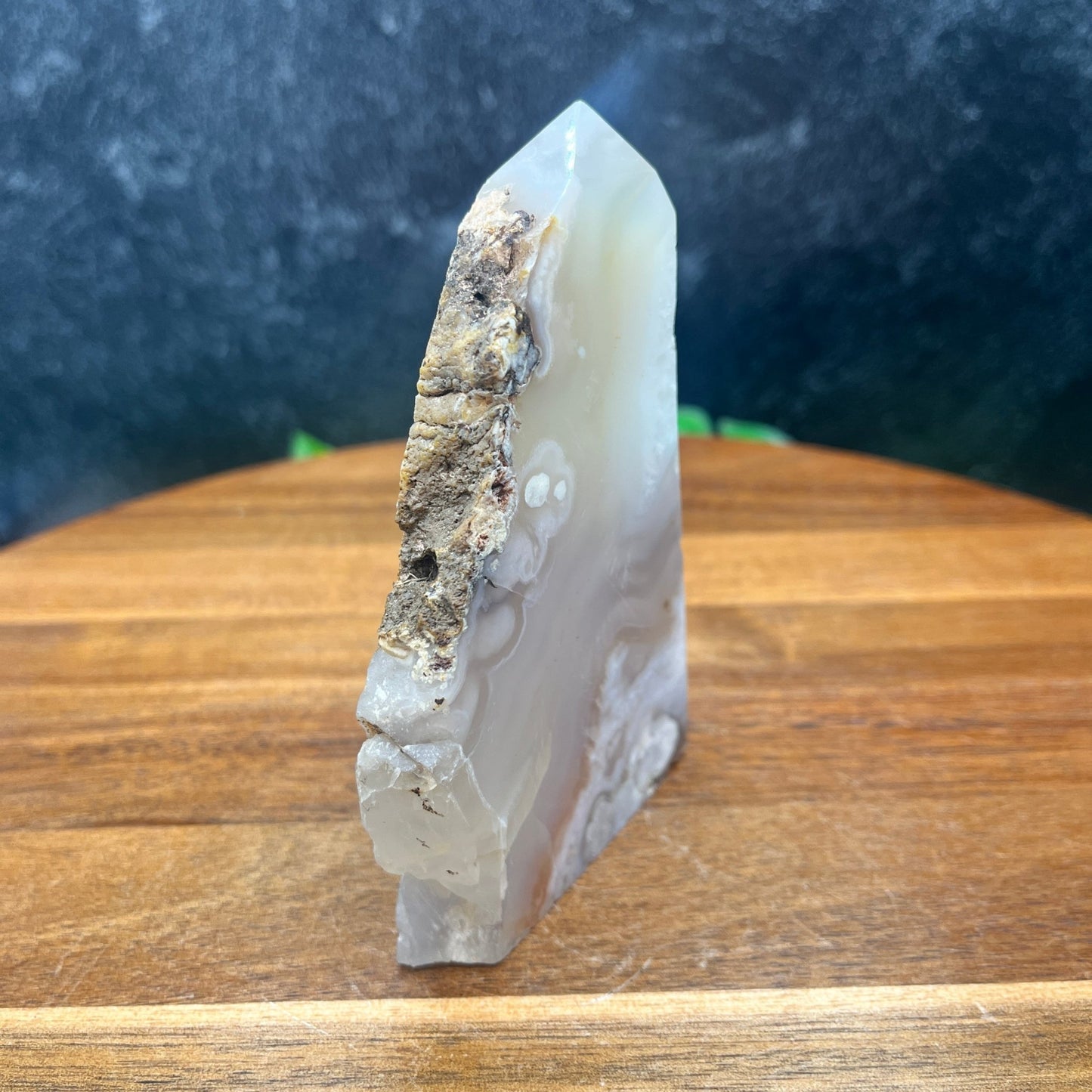 Flower Agate Tower Slab - Sage & Magic