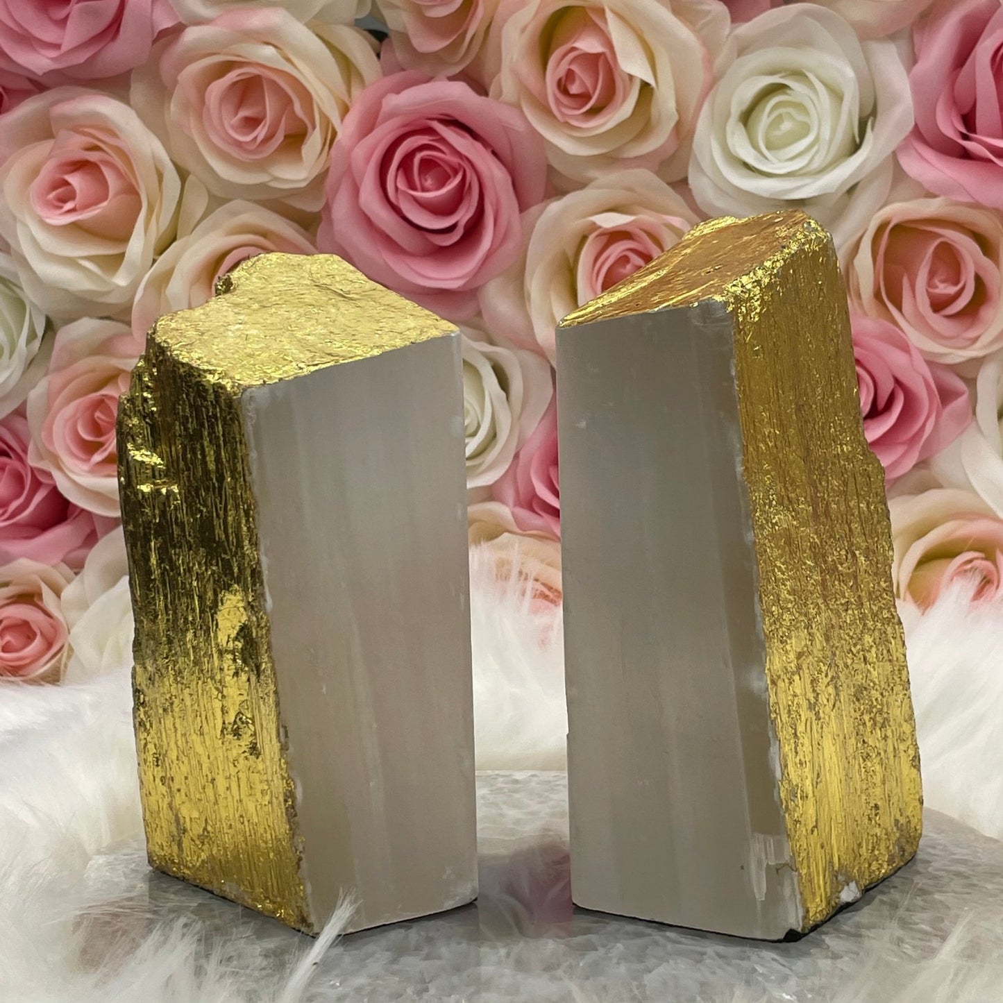 Foiled Crystal Bookends - Sage & Magic