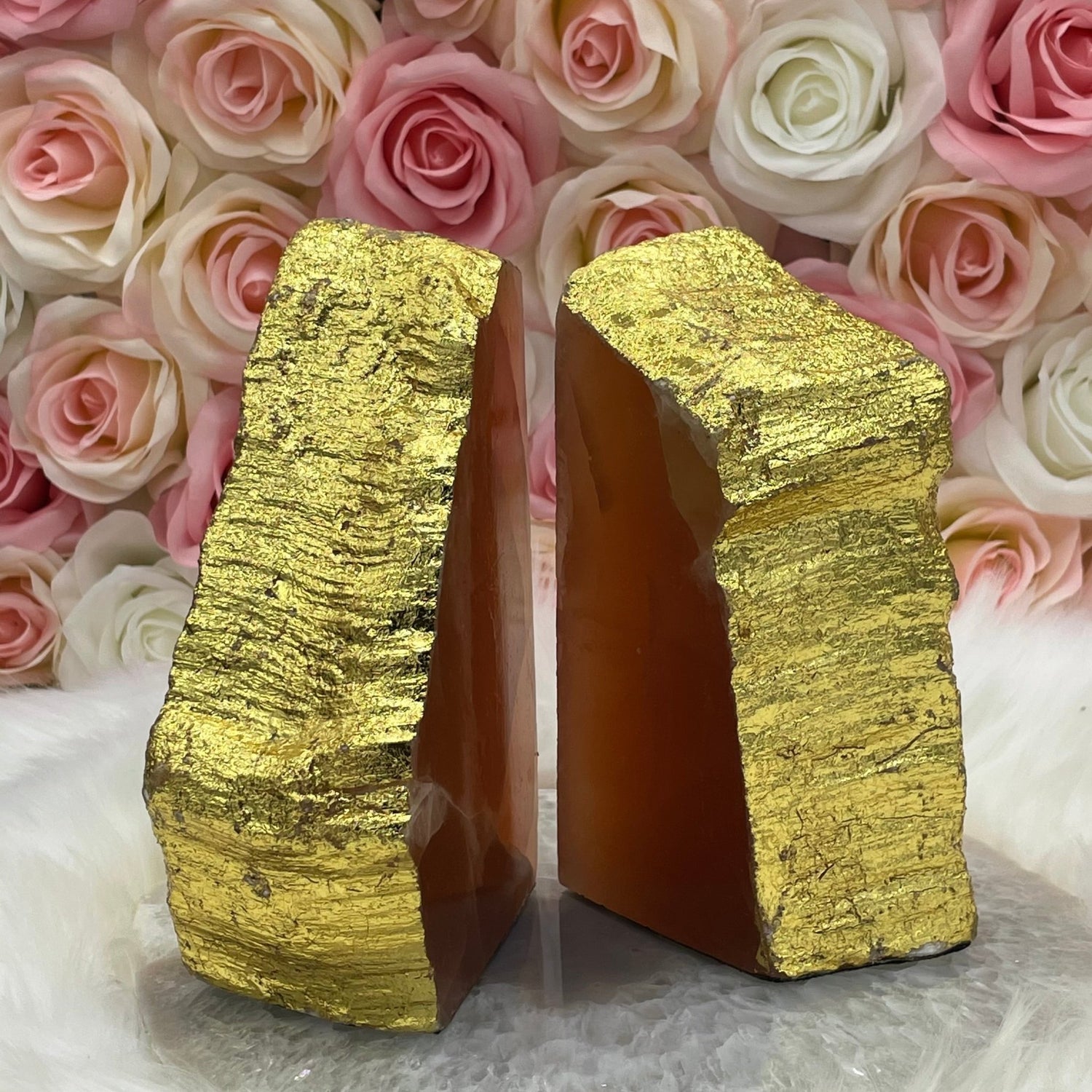 Foiled Crystal Bookends - Sage & Magic