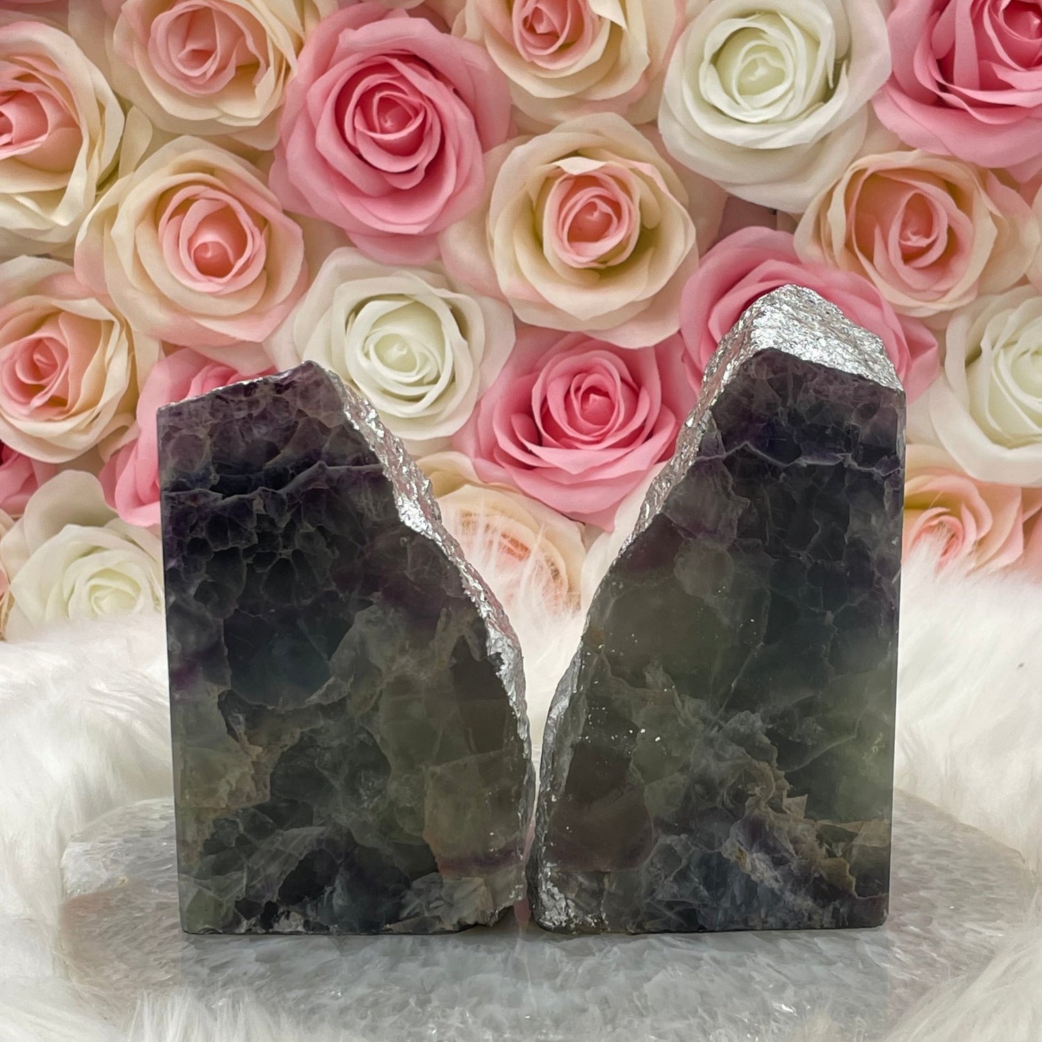 Foiled Crystal Bookends - Sage & Magic