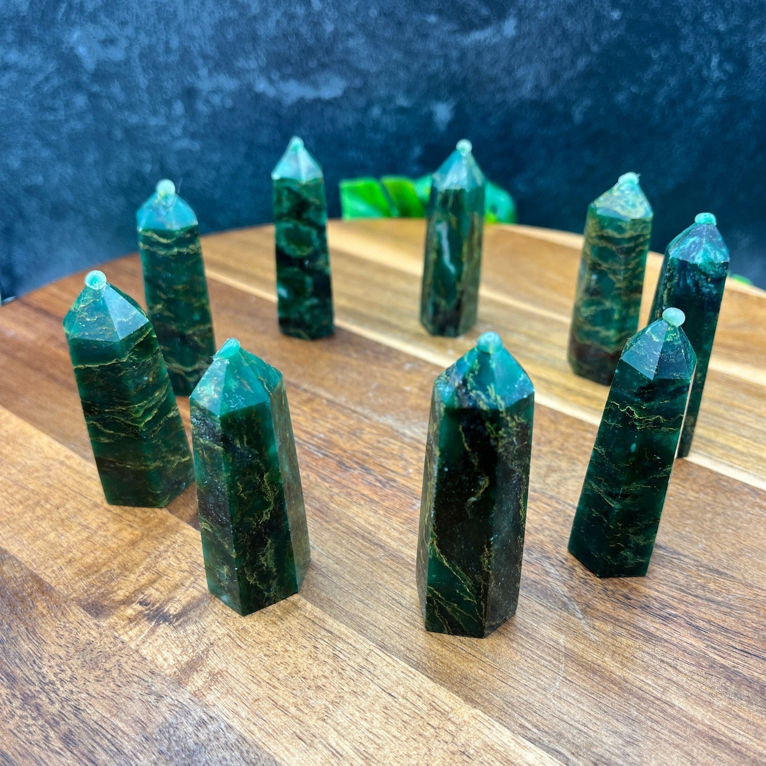 Fuchsite Tower (Skinny) - Sage & Magic