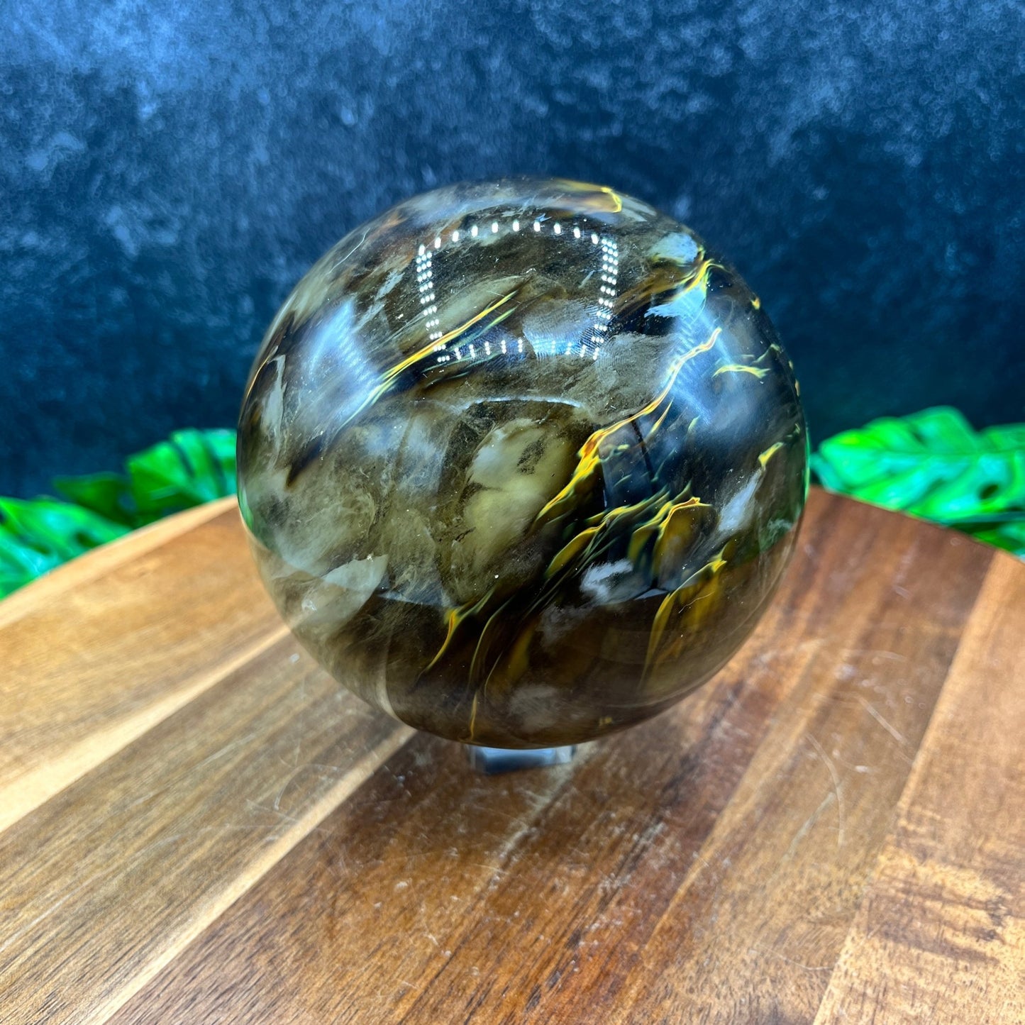 Gold and Yellow Smelt Sphere - Sage & Magic