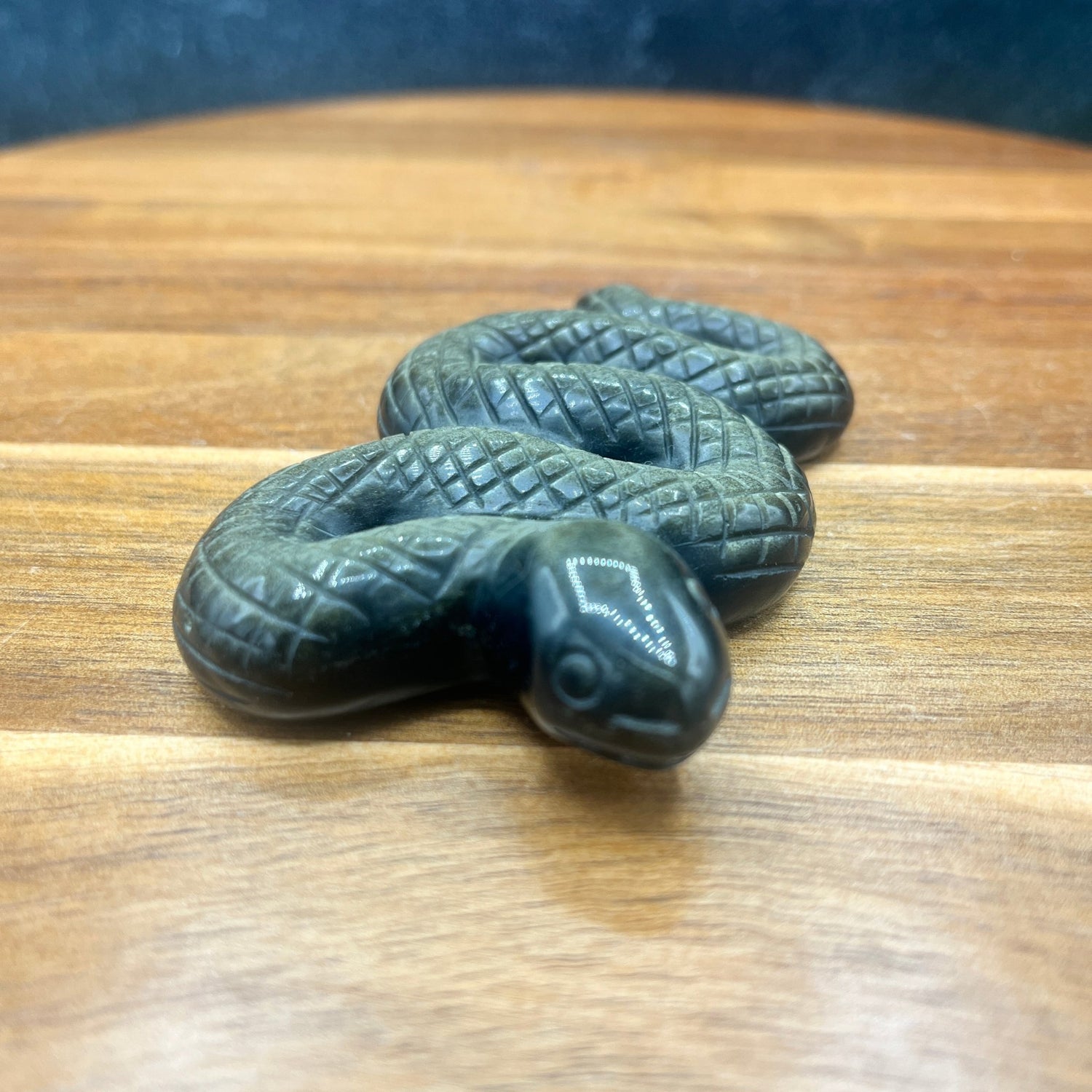 Gold Obsidian Snake - Sage & Magic